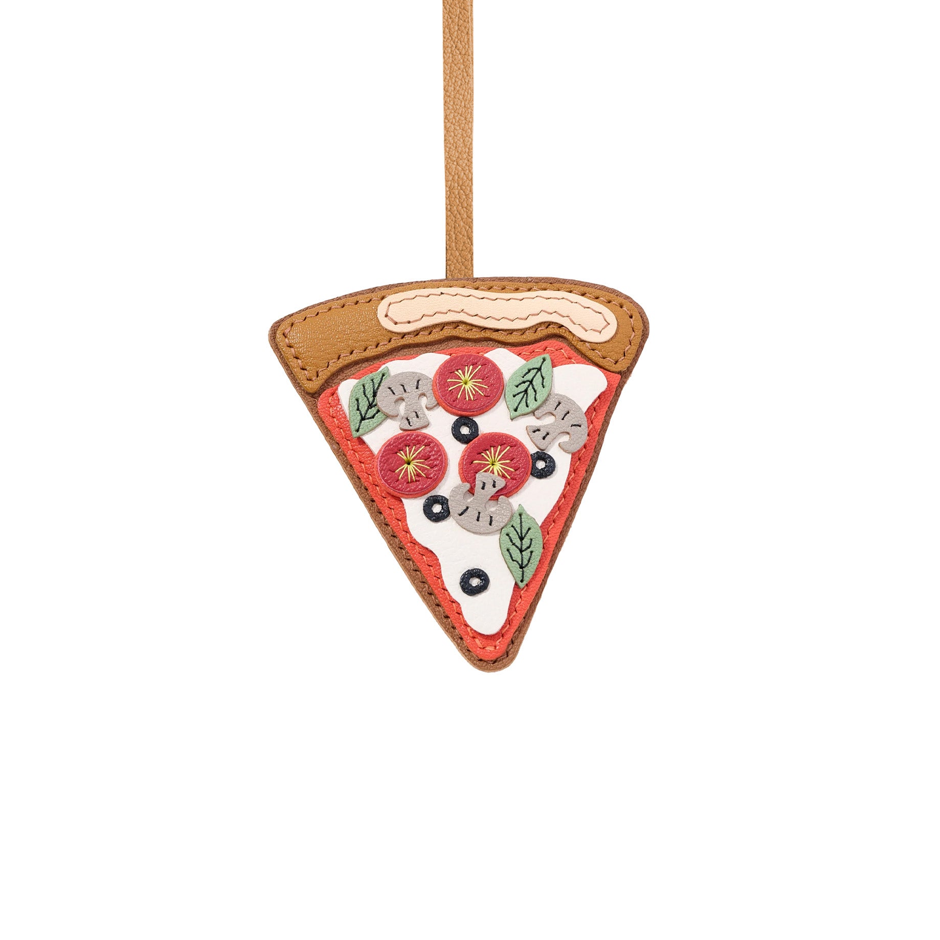 PIZZA SLICE BAG CHARM