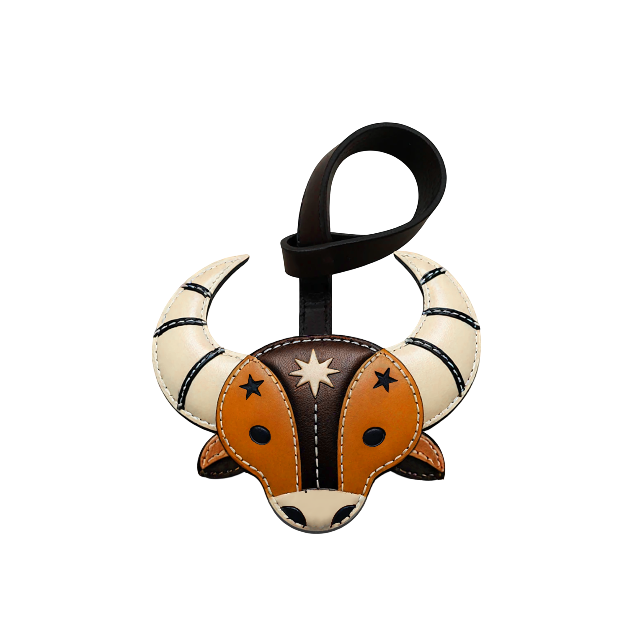 Taurus - Zodiac Horoscope Leather Charm