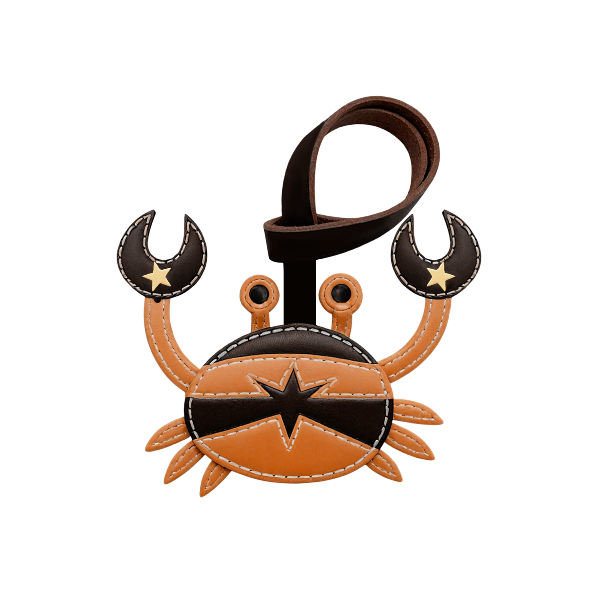 Cancer - Zodiac Horoscope Leather Charm