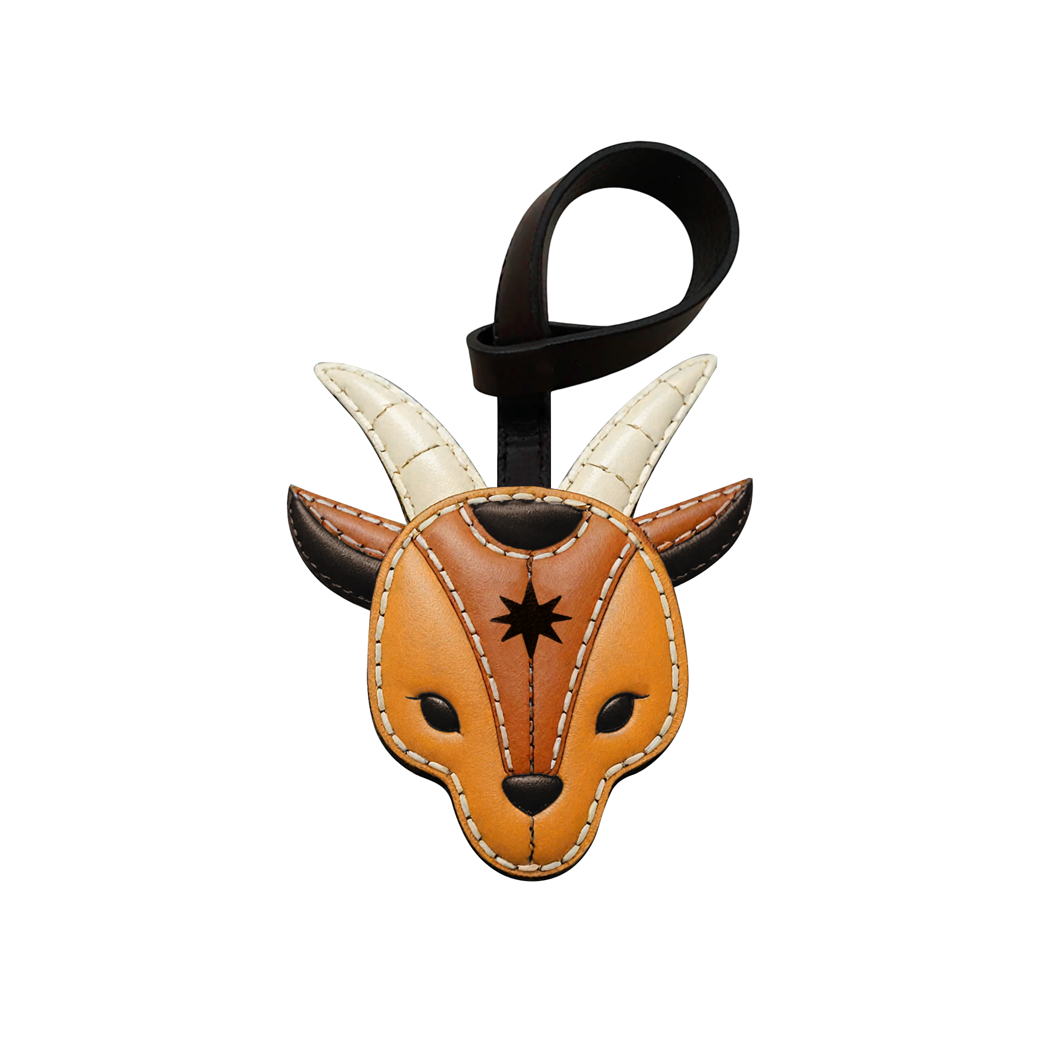 Capricorn - Zodiac Horoscope Leather Charm