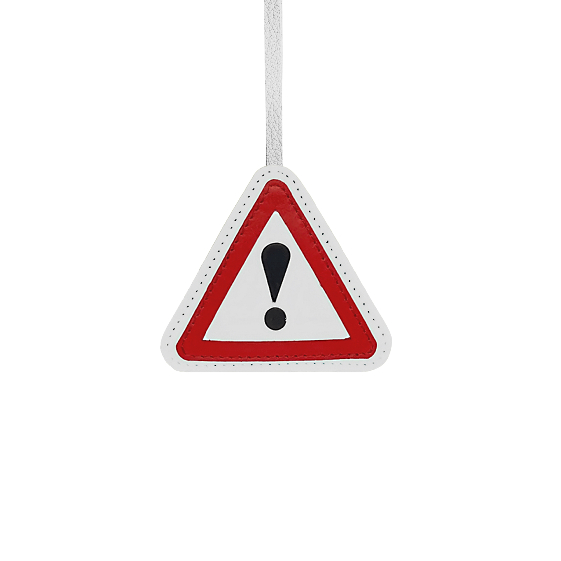 CAUTION BAG CHARM