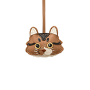 TABBY CAT BAG CHARM