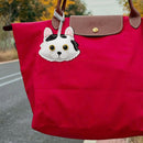 TABBY CAT BAG CHARM