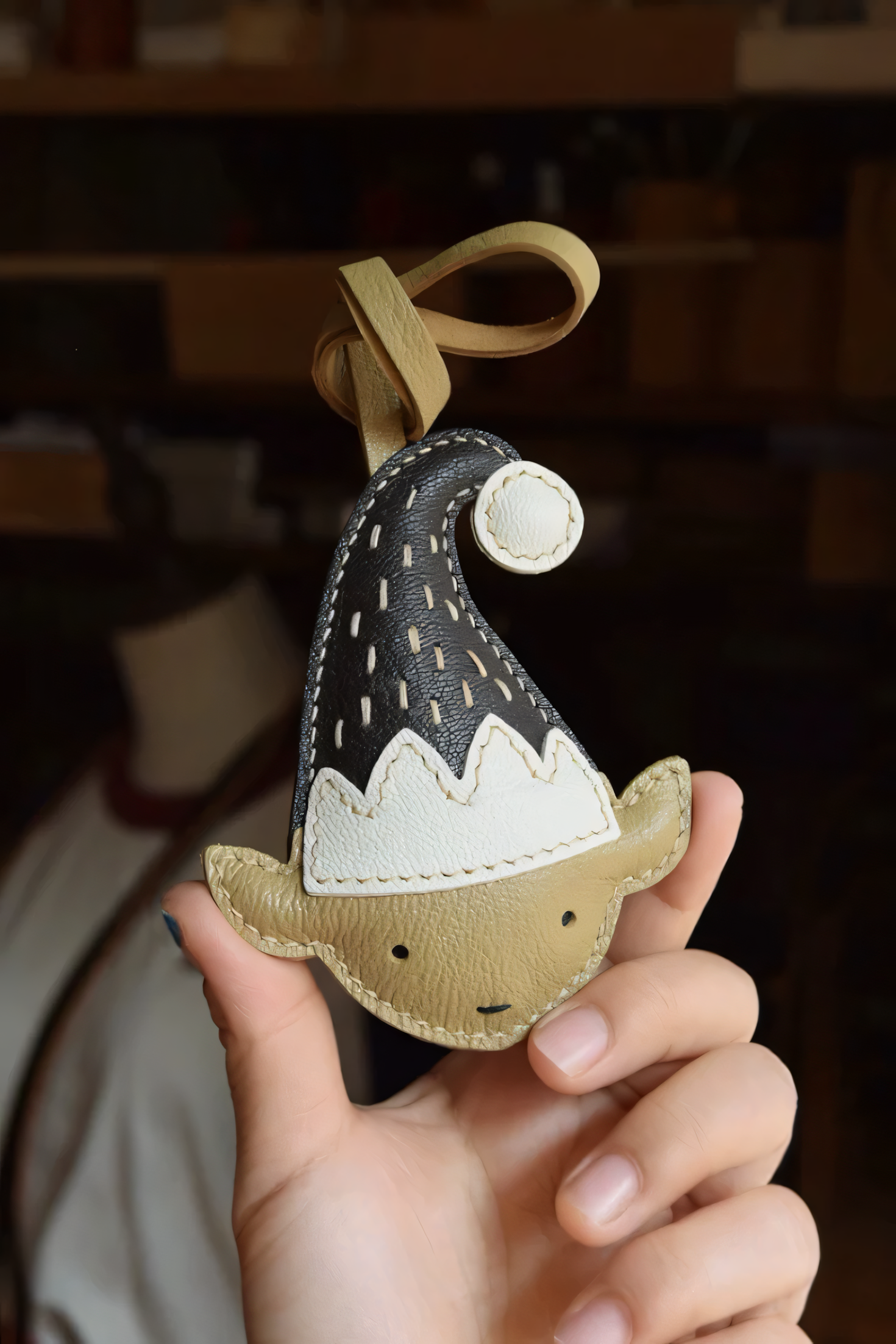 GREEN ELF BAG CHARM