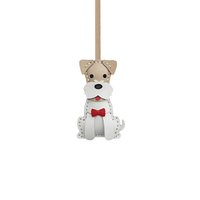 WIRE FOX TERRIER BAG CHARM