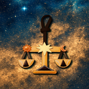 Libra - Zodiac Horoscope Leather Charm