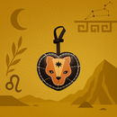 Leo - Zodiac Horoscope Leather Charm