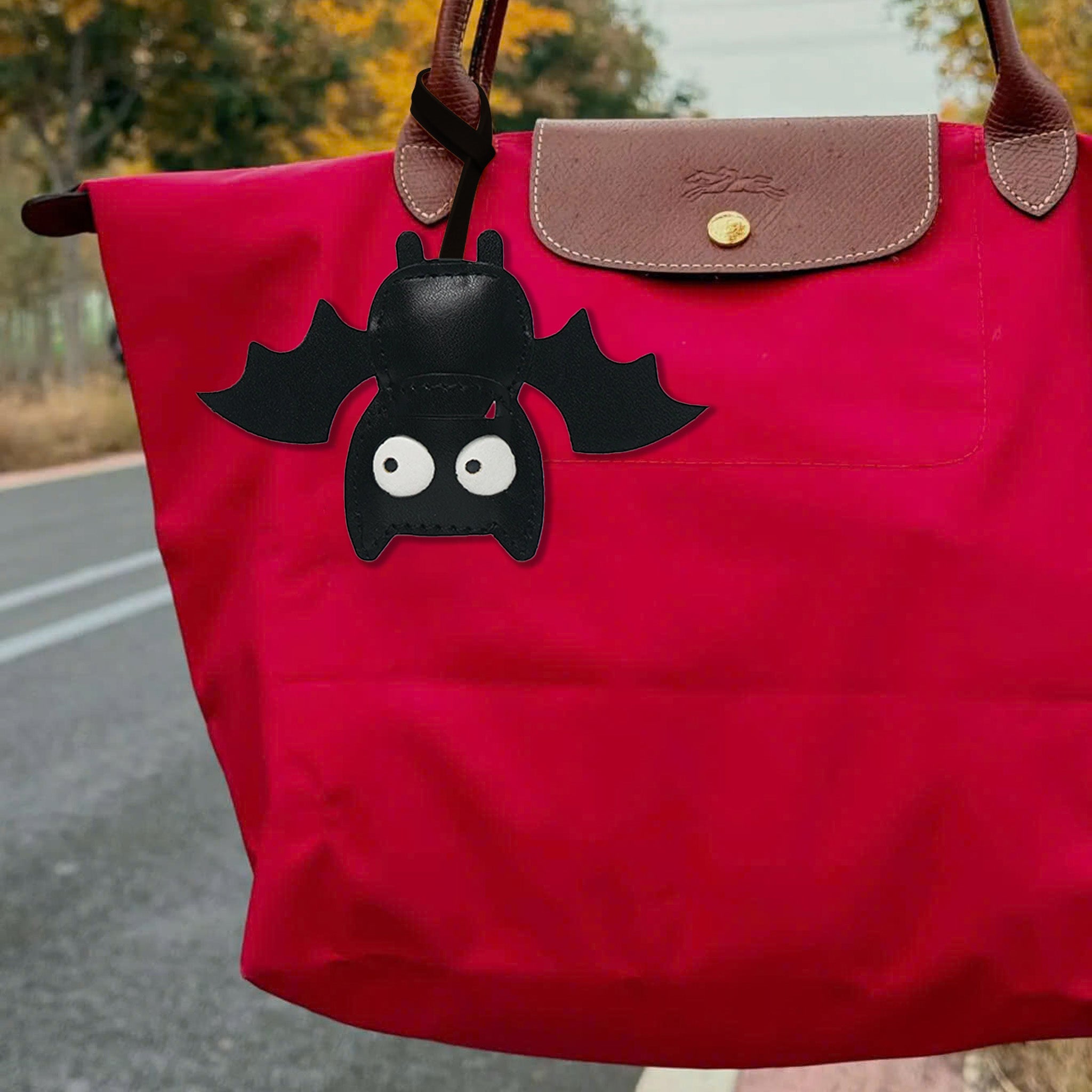 HANGING BAT BAG CHARM