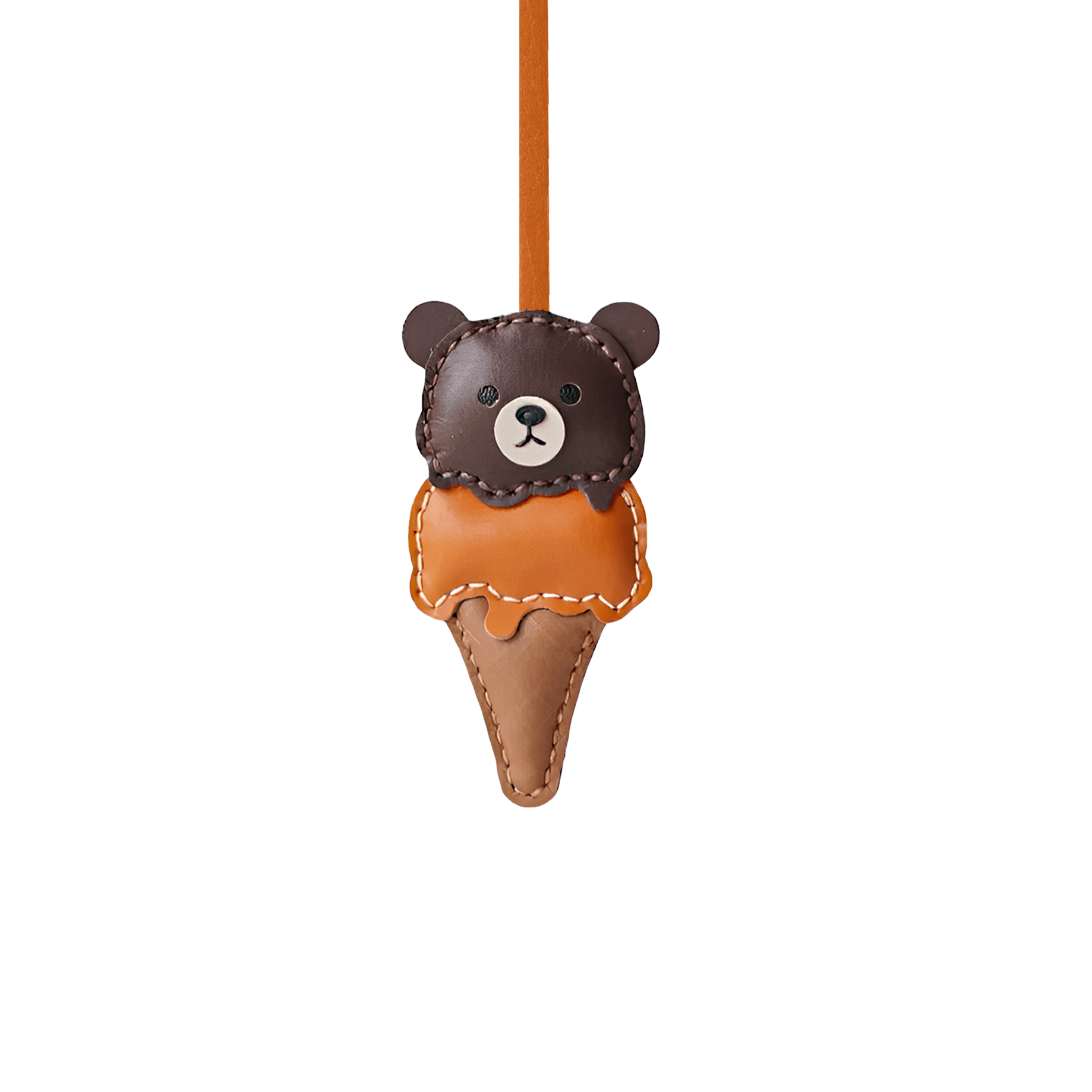 BEAR ICE CREAM BAG CHARM