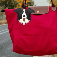 BORDER COLLIE BAG CHARM