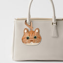 BROWN CAT BAG CHARM