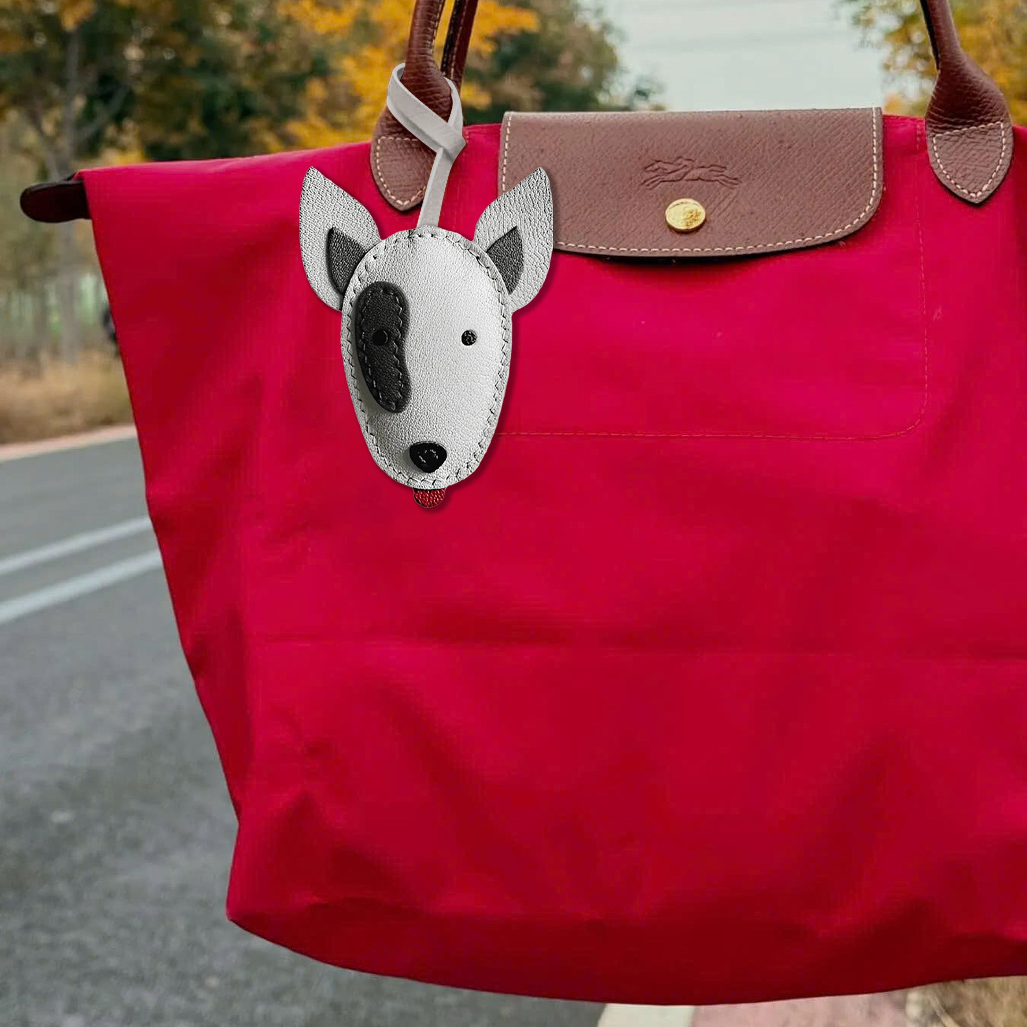 BULL TERRIER BAG CHARM