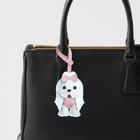 MALTESE BAG CHARM