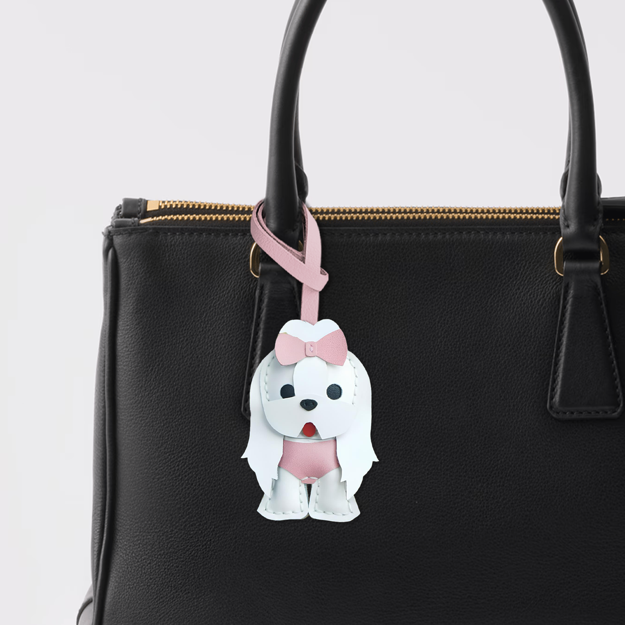 MALTESE BAG CHARM