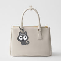CARTOON BLACK CAT BAG CHARM