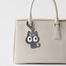CARTOON BLACK CAT BAG CHARM