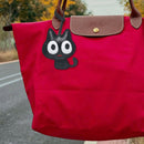 CARTOON BLACK CAT BAG CHARM