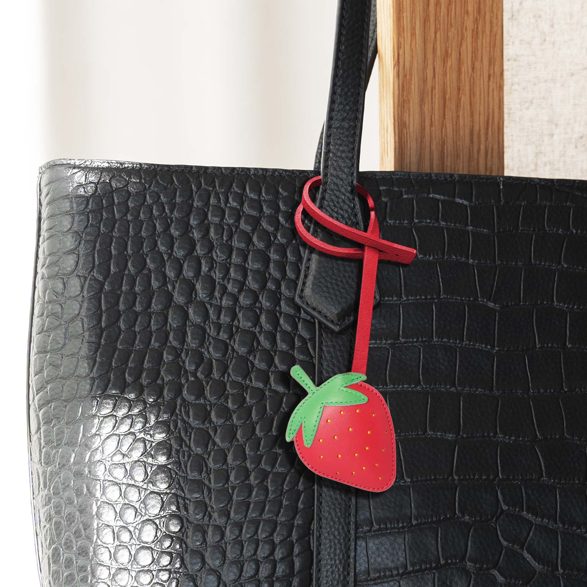SWEET STRAWBERRY BAG CHARM
