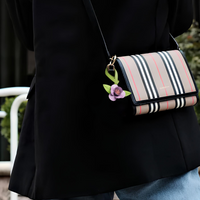 CAMELIA BAG CHARM