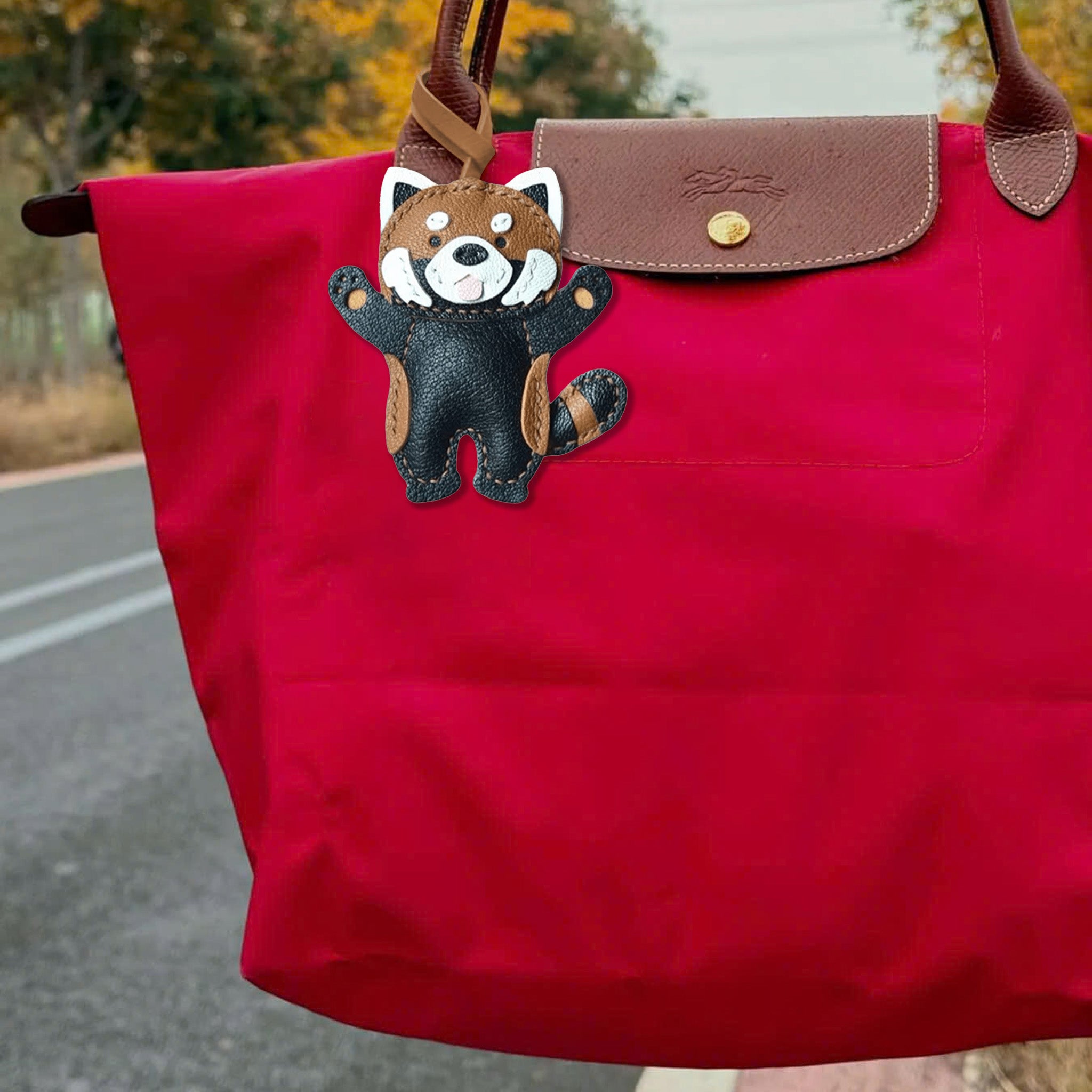 RACCOON BAG CHARM