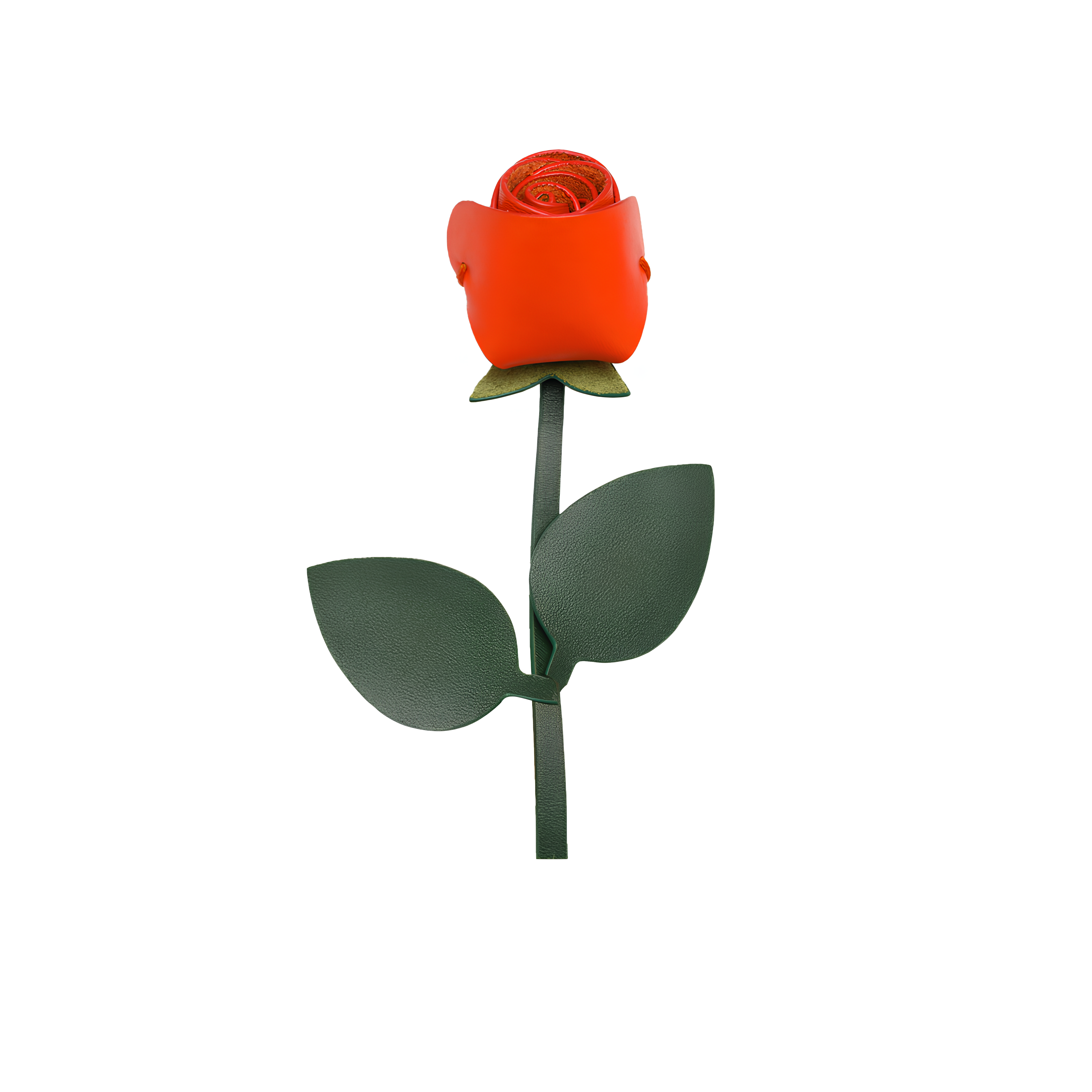 RED ROSE BAG CHARM