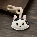 TABBY CAT BAG CHARM