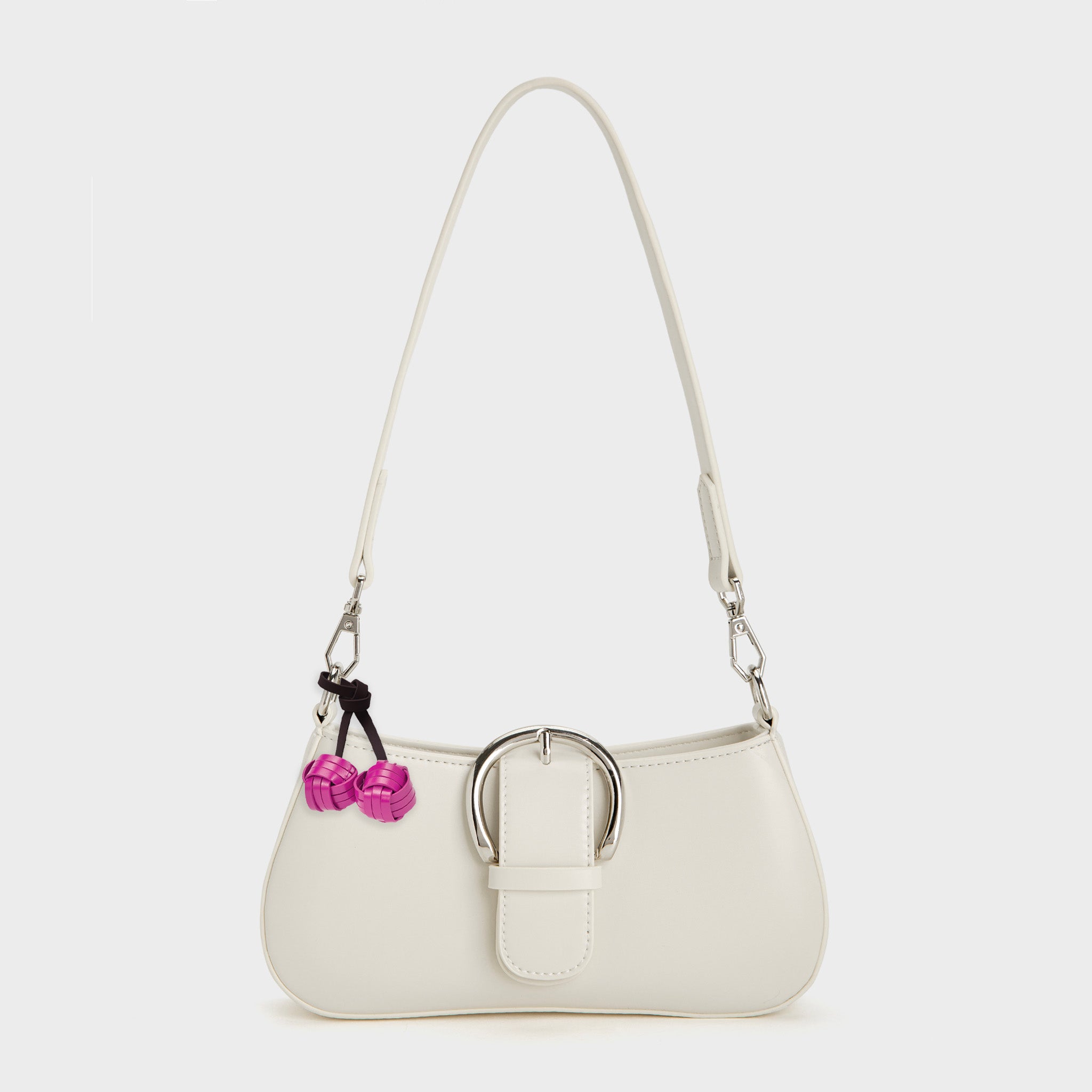KNOT CHERRY BAG CHARM