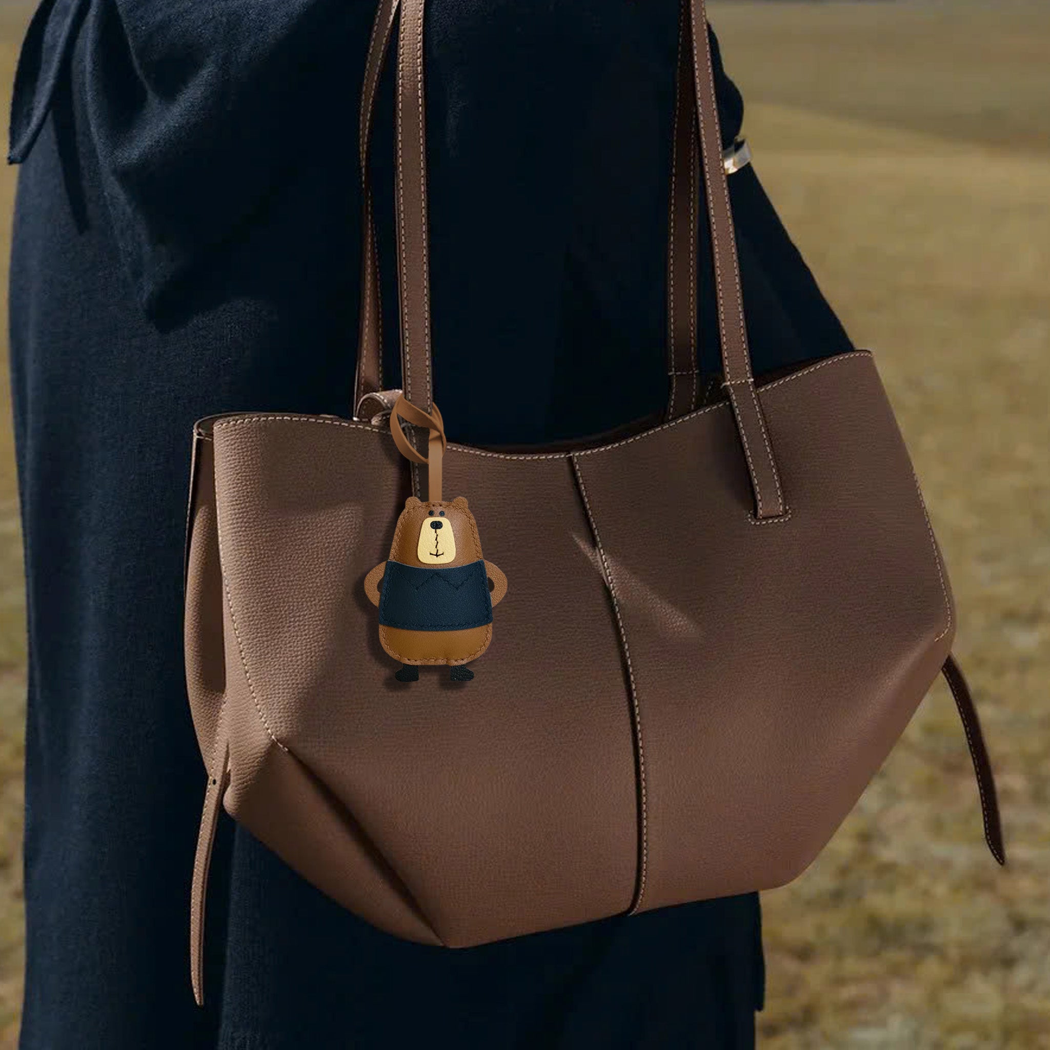 MR. BEAR BAG CHARM