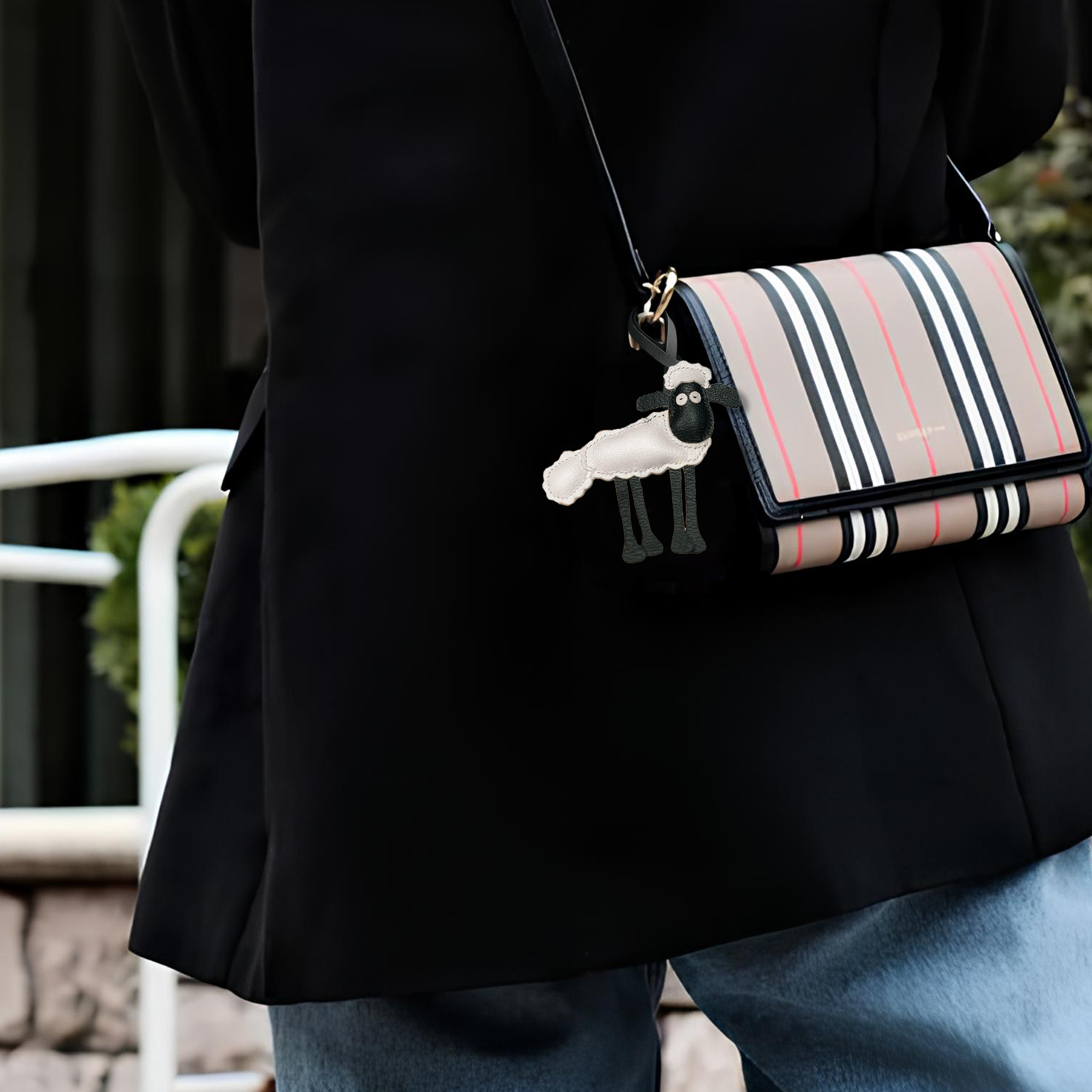 SHEEP BAG CHARM