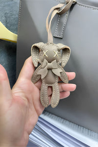 STITCHED BUNNY BAG CHARM