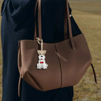 WIRE FOX TERRIER BAG CHARM