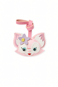 PINK FOX BAG CHARM