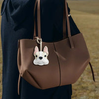 FRENCH BULLDOG FACE BAG CHARM