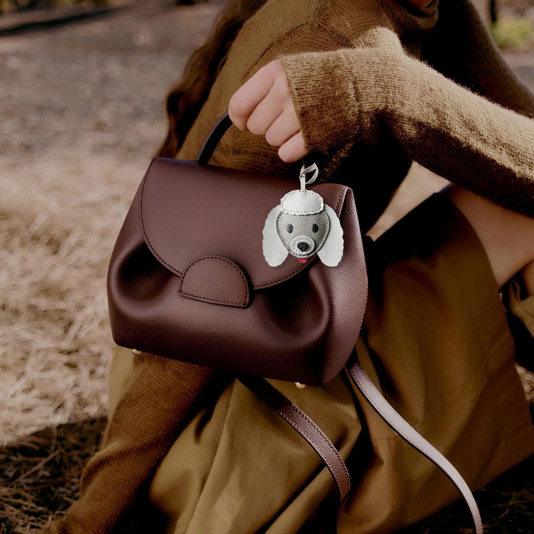 GROTE POEDEL BAG CHARM