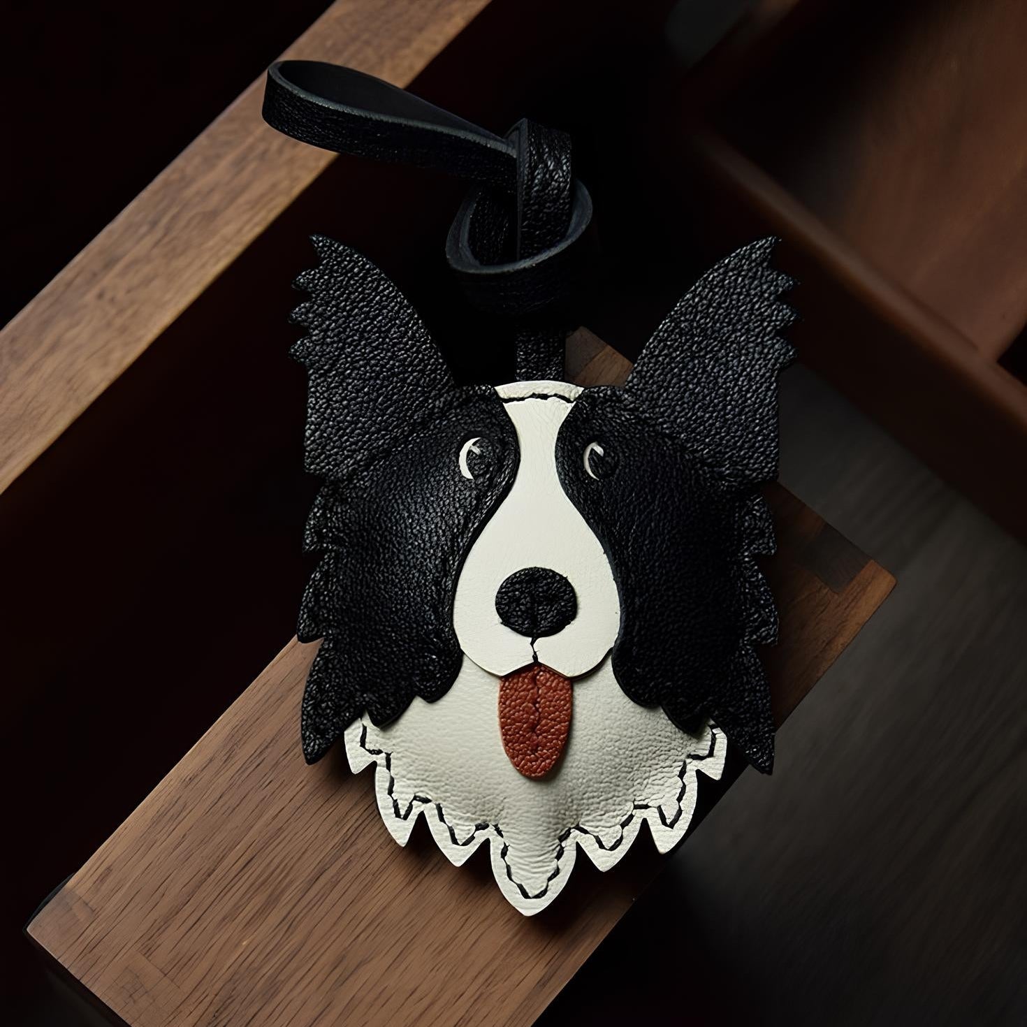 BORDER COLLIE BAG CHARM