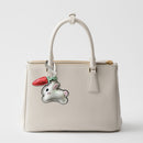 RABBIT WITH CARROT BAG CHARM