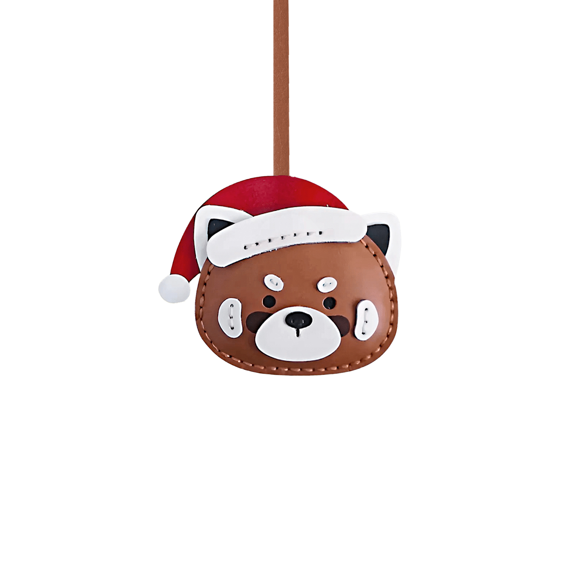 RACCOON CHRISTMAS BAG CHARM