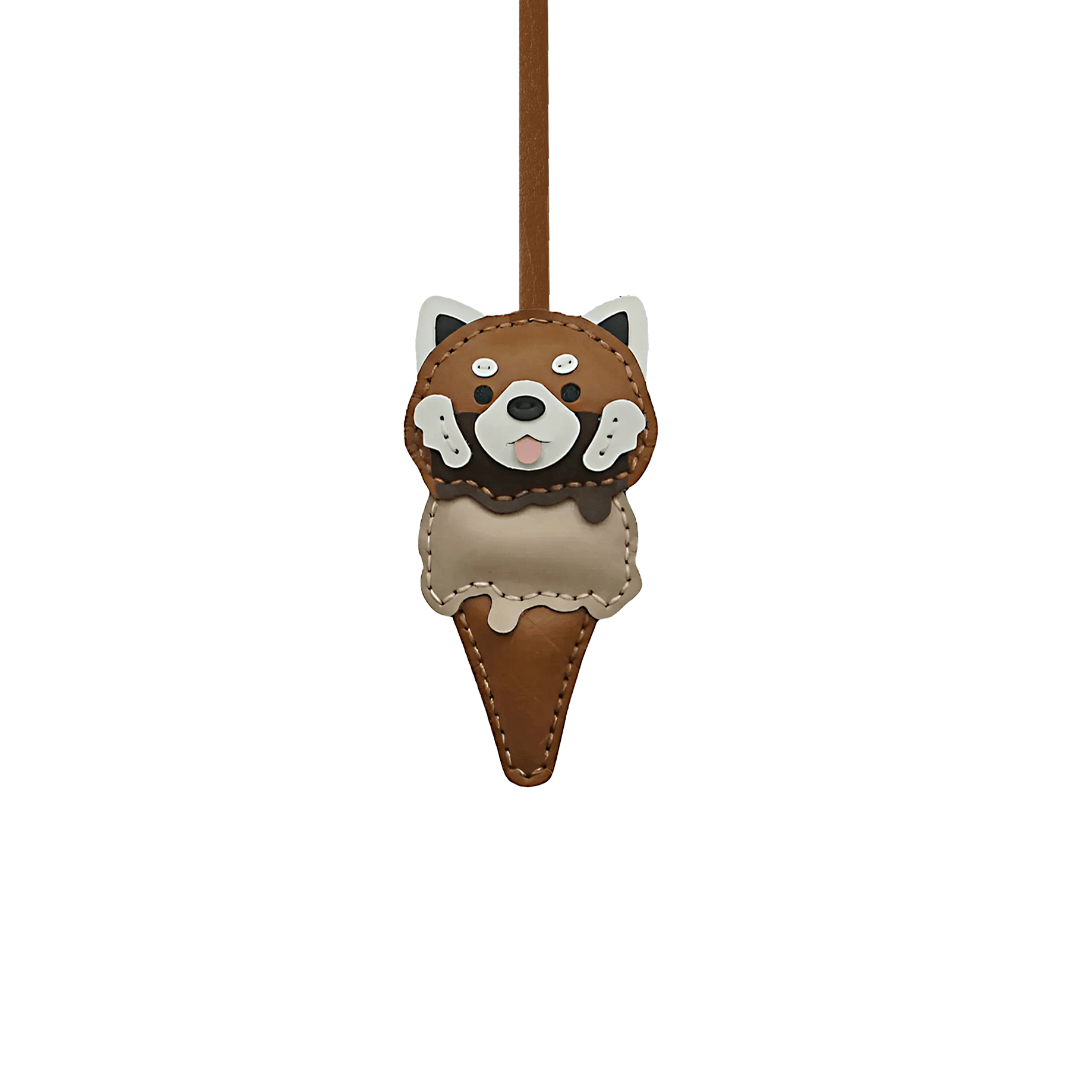 RACCOON ICE CREAM BAG CHARM