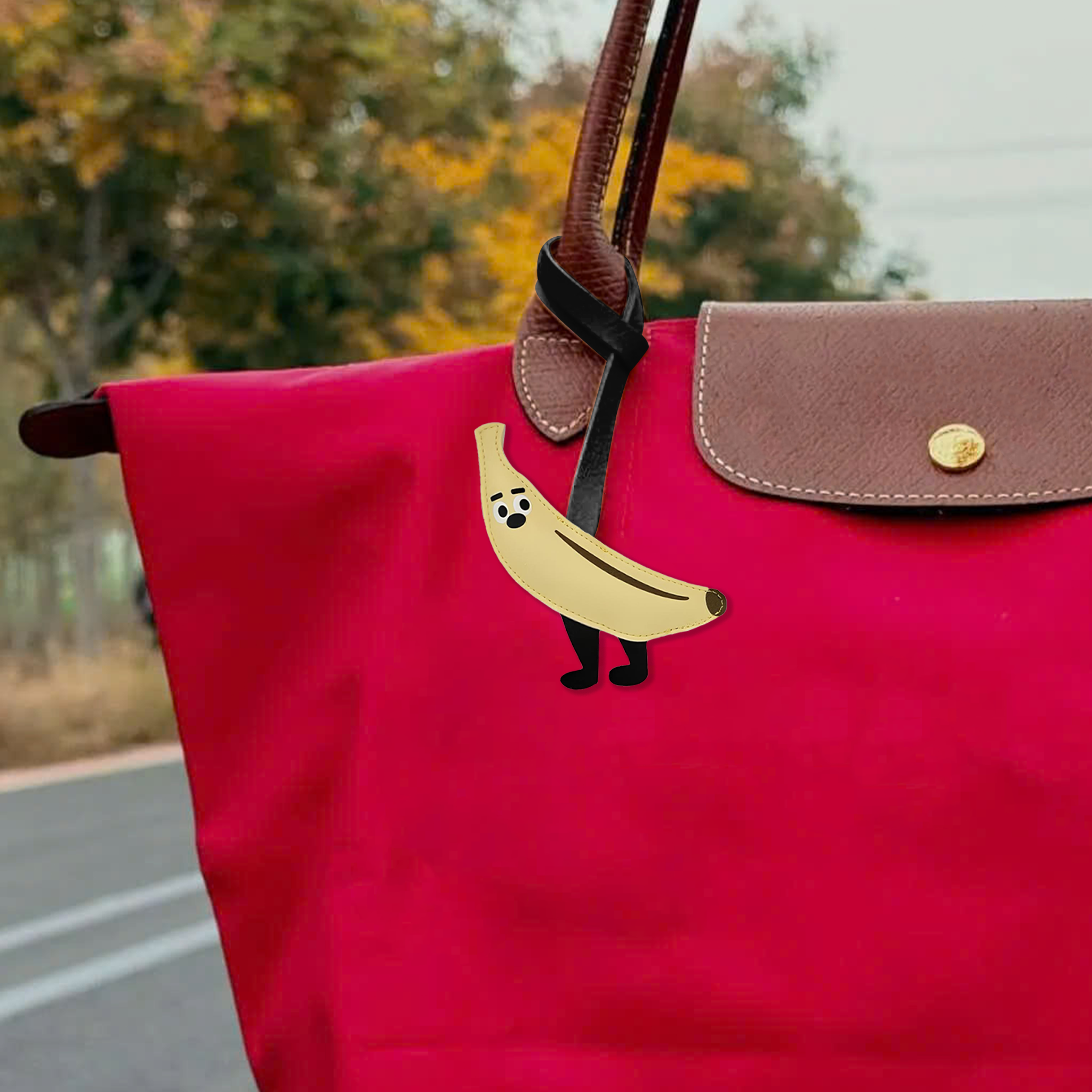 BANANA BAG CHARM