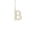 LEATHER INITIALS BAG CHARM