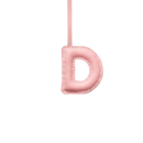 LEATHER INITIALS BAG CHARM