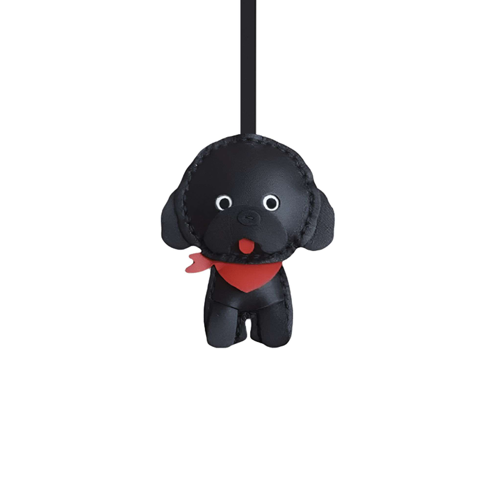 BANDANA POODLE BAG CHARM