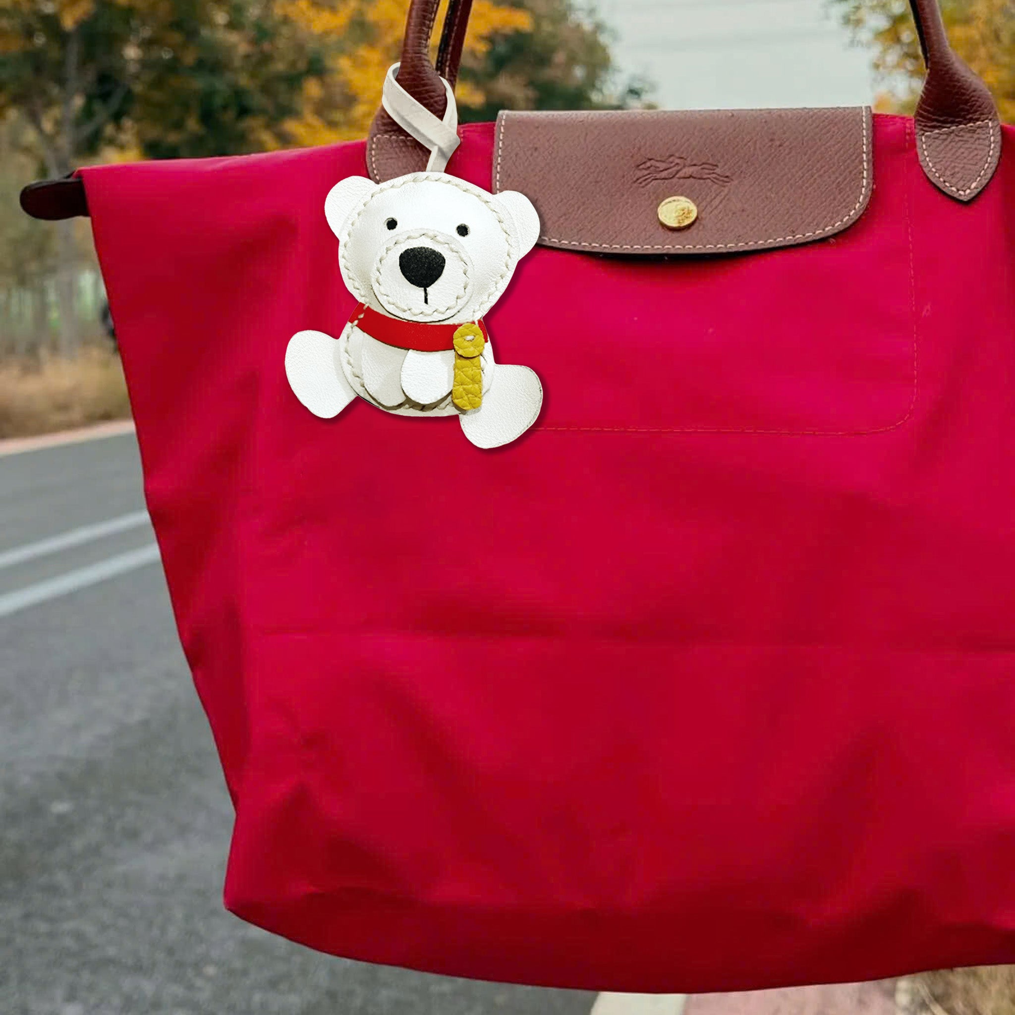 POLAR BEAR BAG CHARM