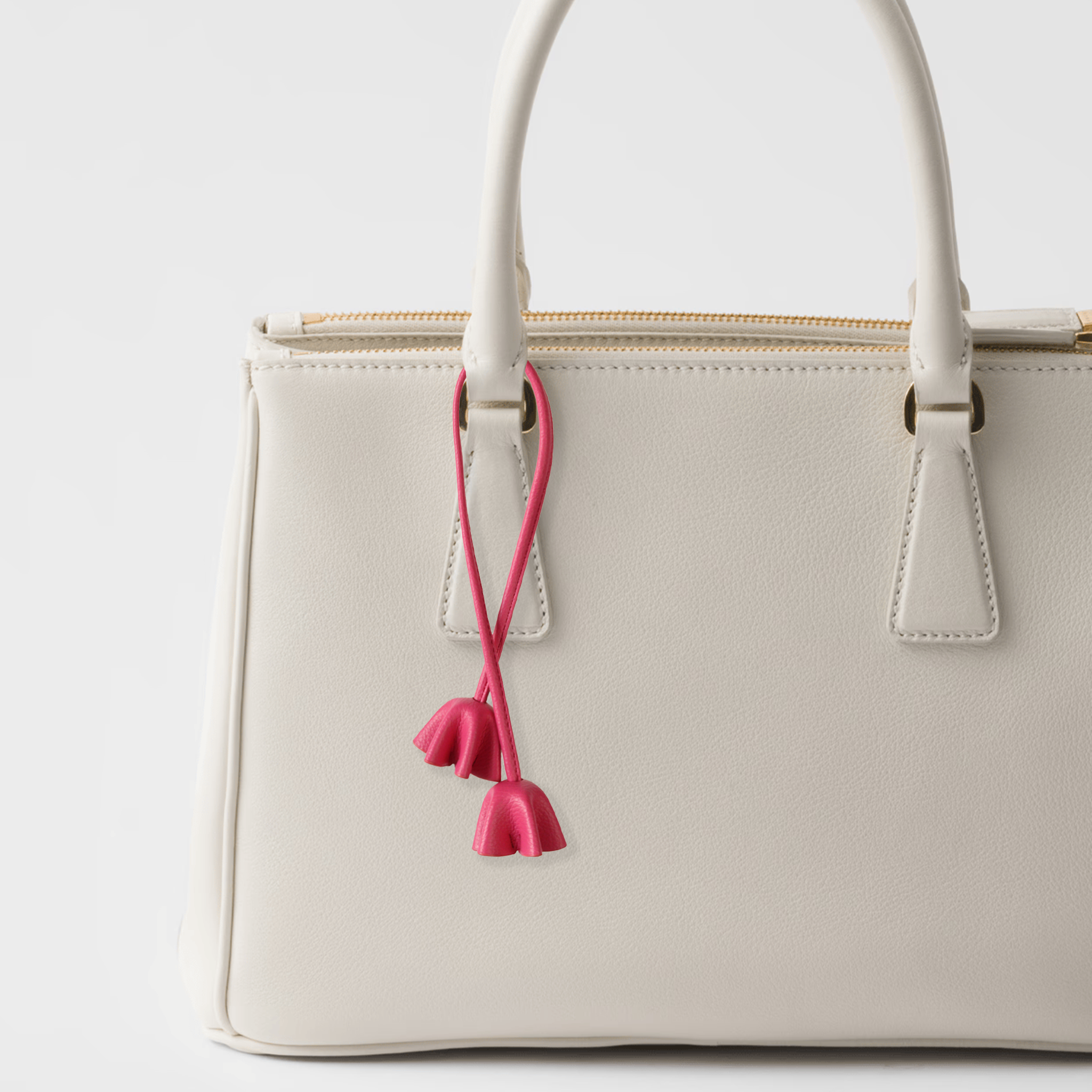 FLORAL DROP BAG CHARM