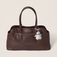 WHITE DUCK BAG CHARM
