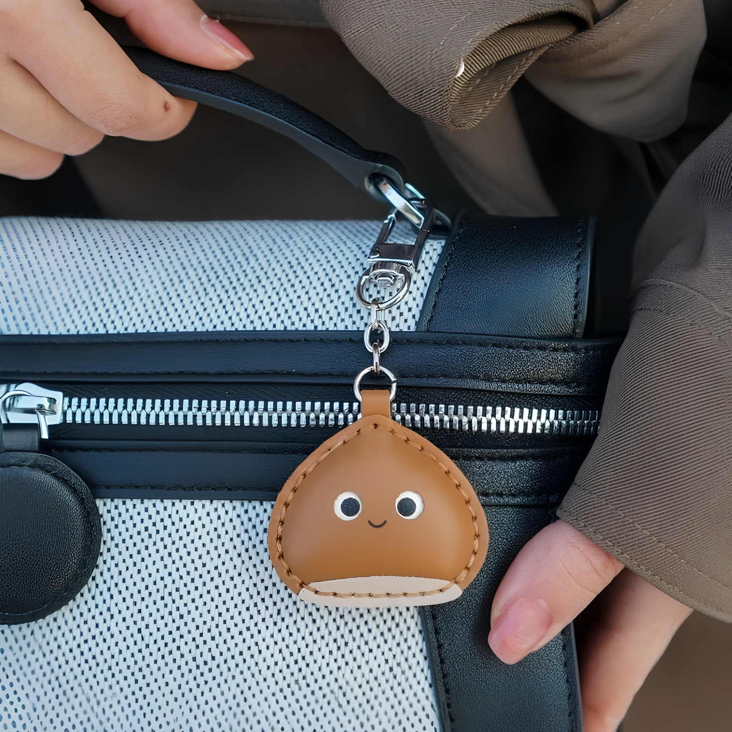 CHESTNUT BAG CHARM