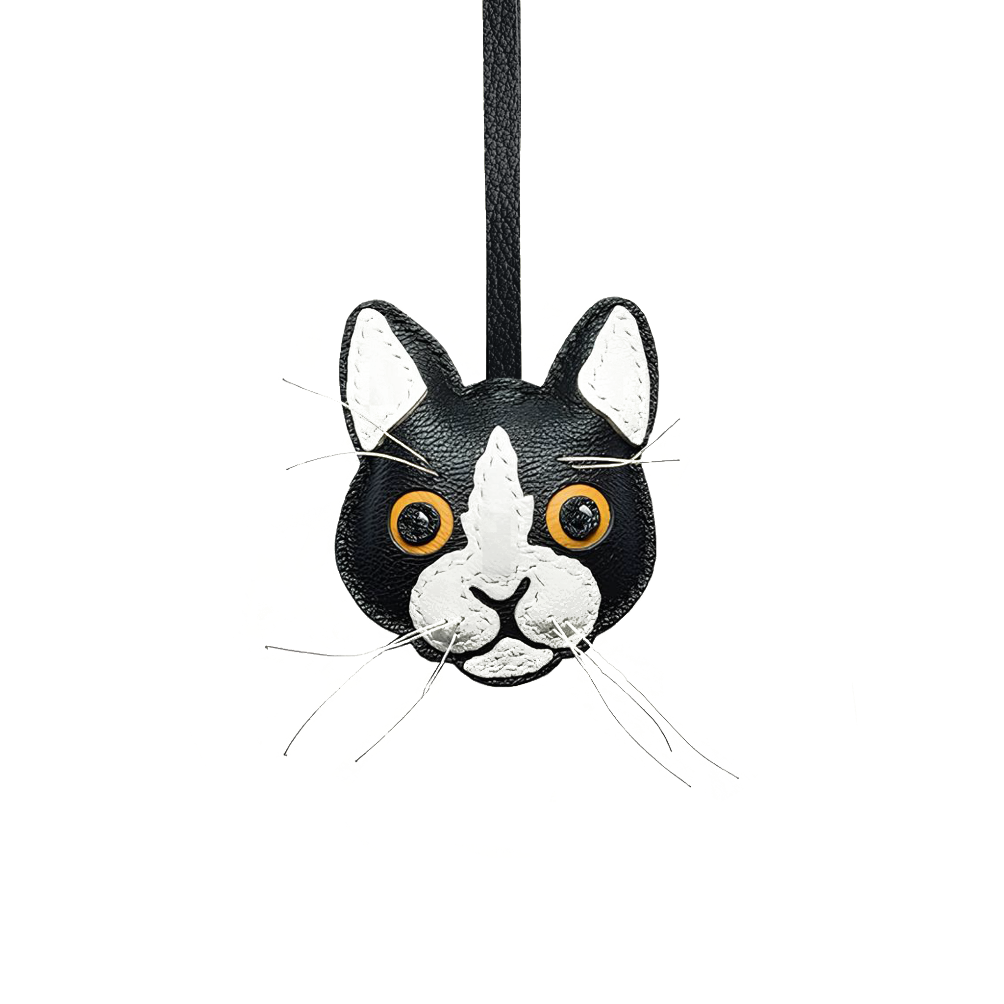 TUXEDO CAT BAG CHARM