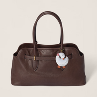 WHITE DUCK BAG CHARM
