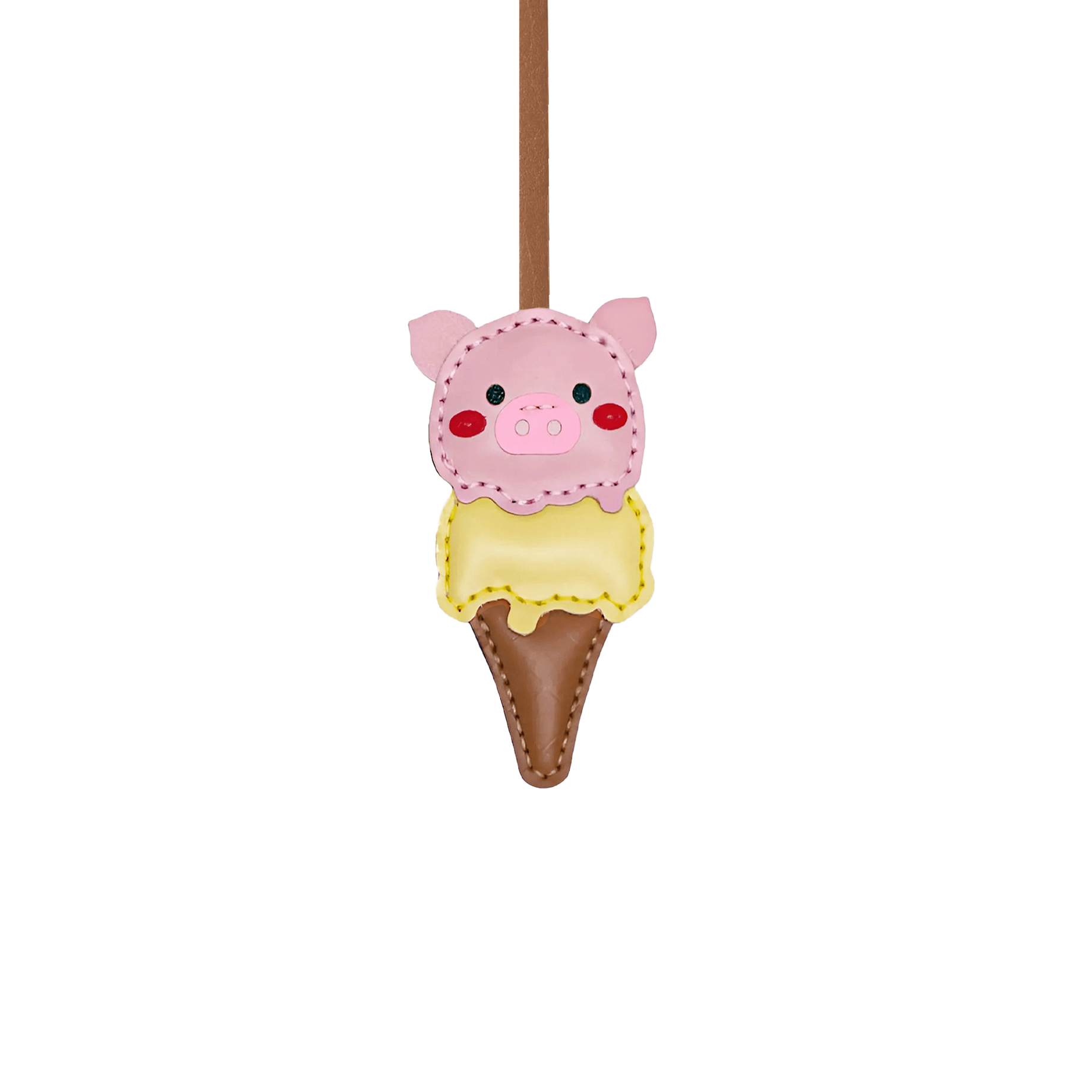 PIG ICE CREAM BAG CHARM
