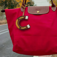 HORSE SHOE BAG CHARM